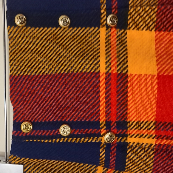 Vintage Handmade Plaid Skirt - Picture 2 of 11